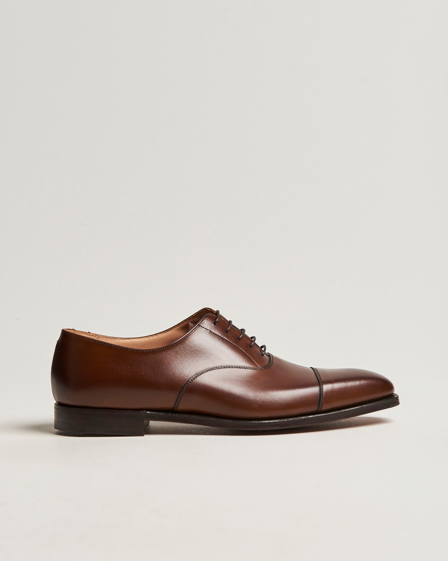 Crockett & Jones Hallam Oxford Dark Brown Calf – Marrón