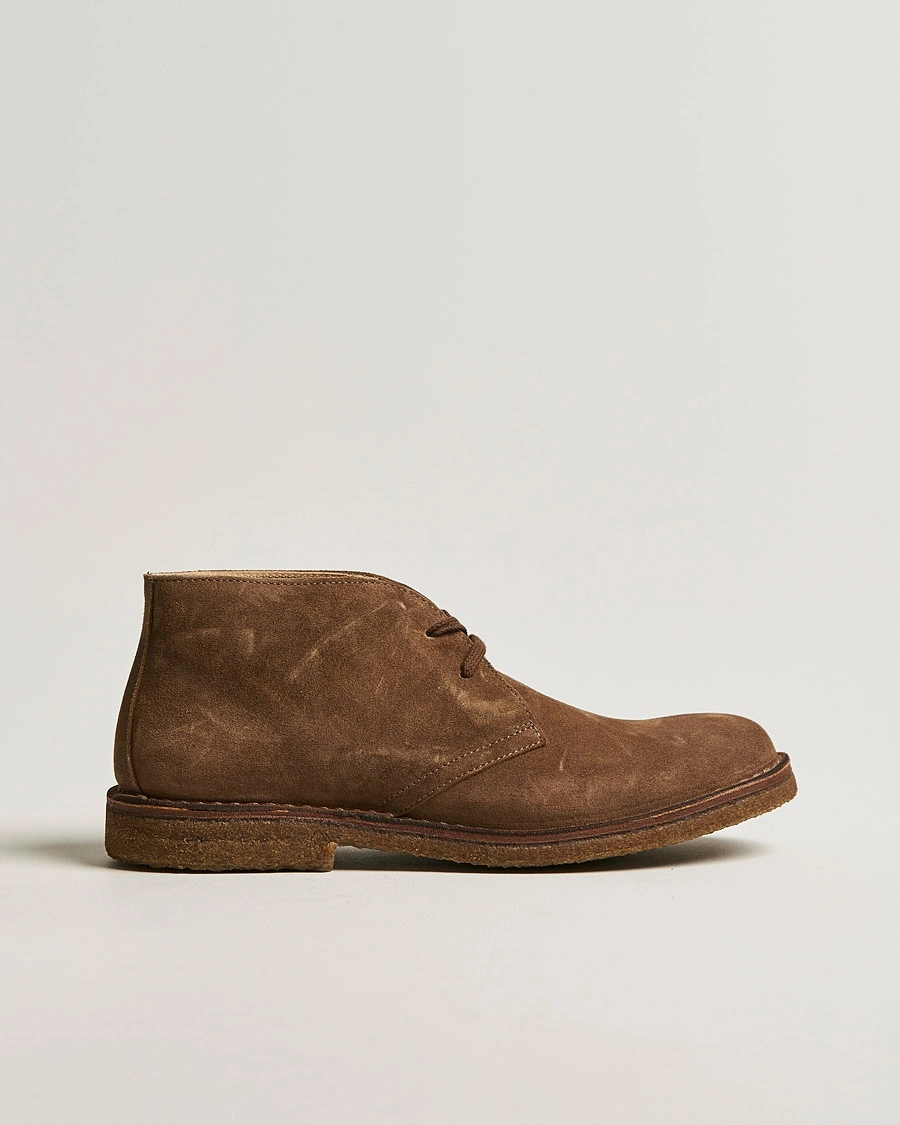 Astorflex Greenflex Desert Boot Dark Khaki Suede – Marrón