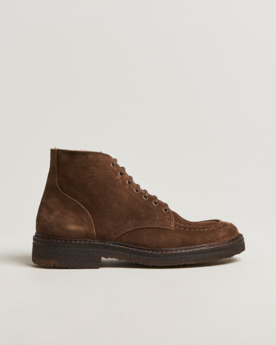 Astorflex Nuvoflex Lace Up Boot Dark Khaki Suede – Marrón