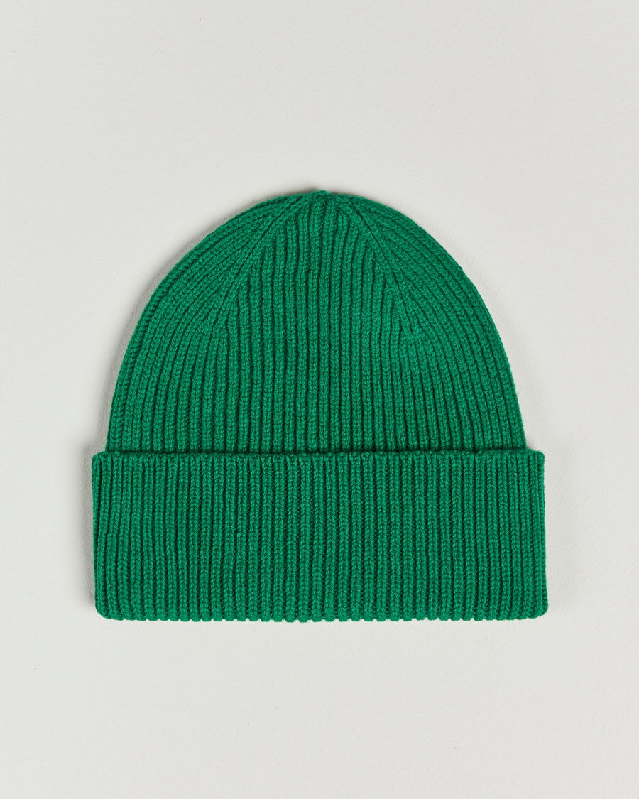 Colorful Standard Merino Wool Beanie Kelly Green – Verde