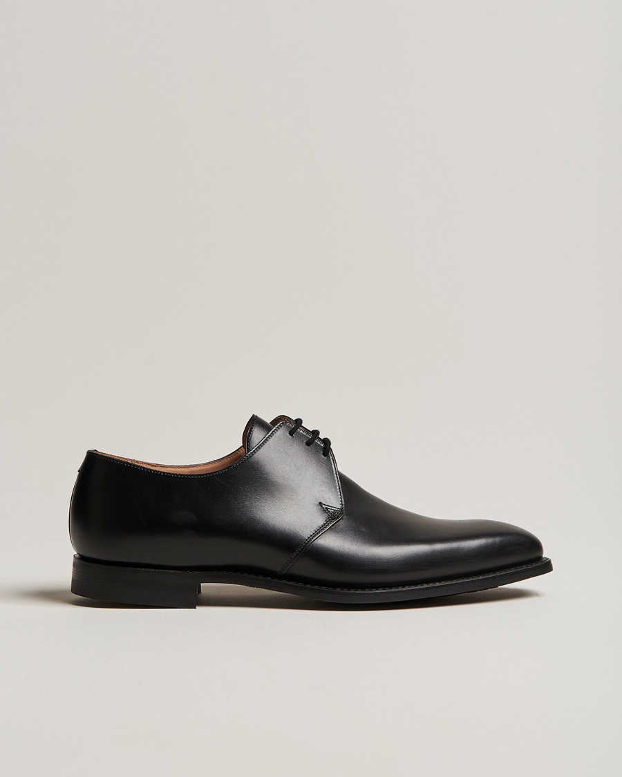 Crockett & Jones Highbury Derby Black Calf – Negro
