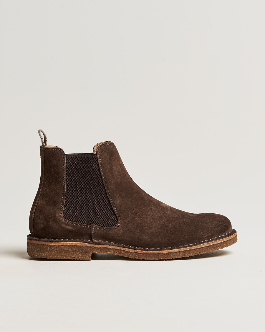 Astorflex Bitflex Chelsea Boot Dark Brown Suede – Marrón