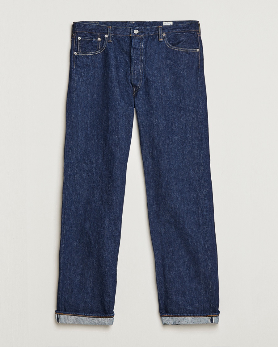 orSlow Straight Fit 105 Selvedge Jeans One Wash – Azul