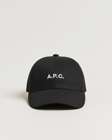 A.P.C. A.P.C.Charlie Baseball CapBlack – Negro