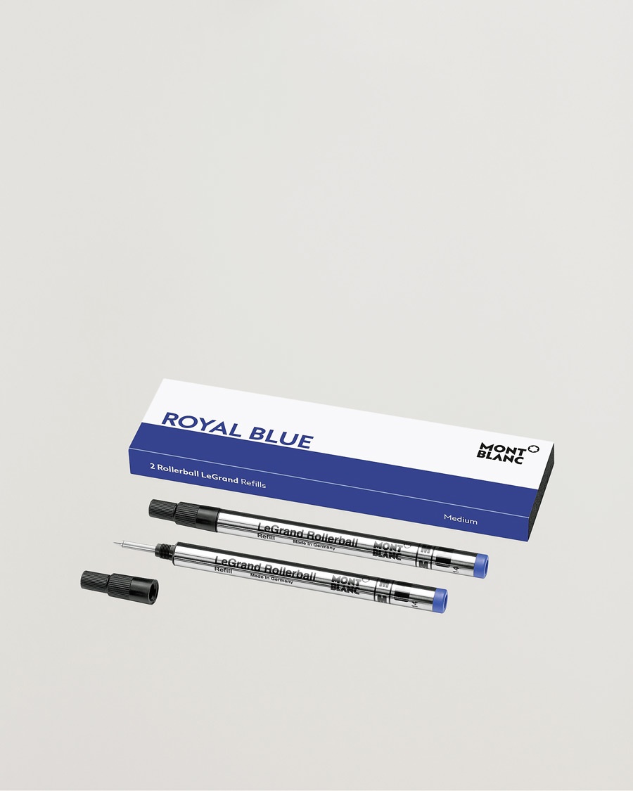 Montblanc 2 Rollerball LeGrand Pen Refills Royal Blue – Azul