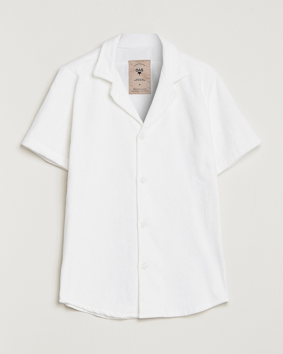 OAS Terry Cuba Short Sleeve Shirt White – Blanco