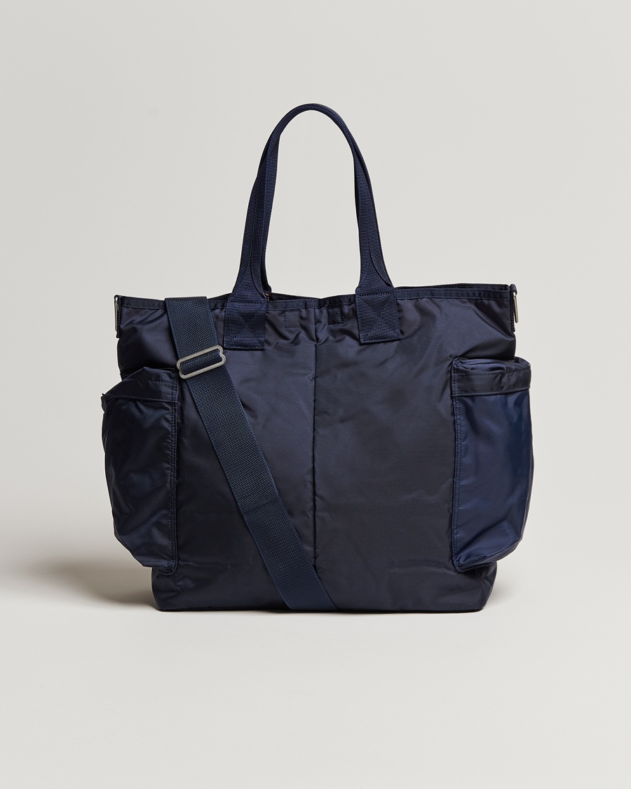 Porter-Yoshida & Co. Force 2Way Tote Bag Navy Blue – Azul