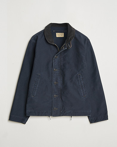 RRL Bower Deck Jacket Dark Navy – Azul