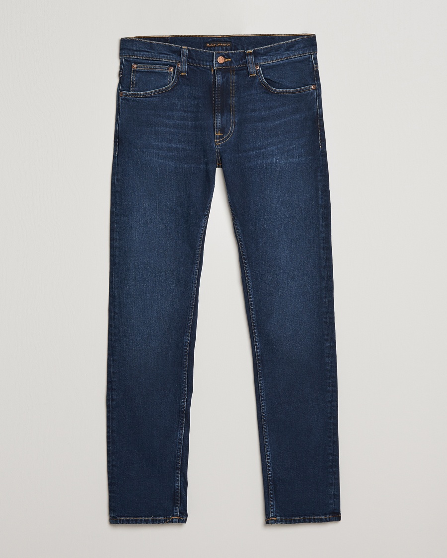 Nudie Jeans Lean Dean Jeans New Ink – Azul