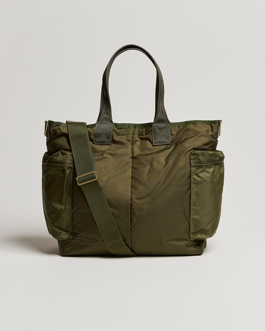 Porter-Yoshida & Co. Porter-Yoshida & Co.Force 2Way Tote BagOlive Drab – Verde