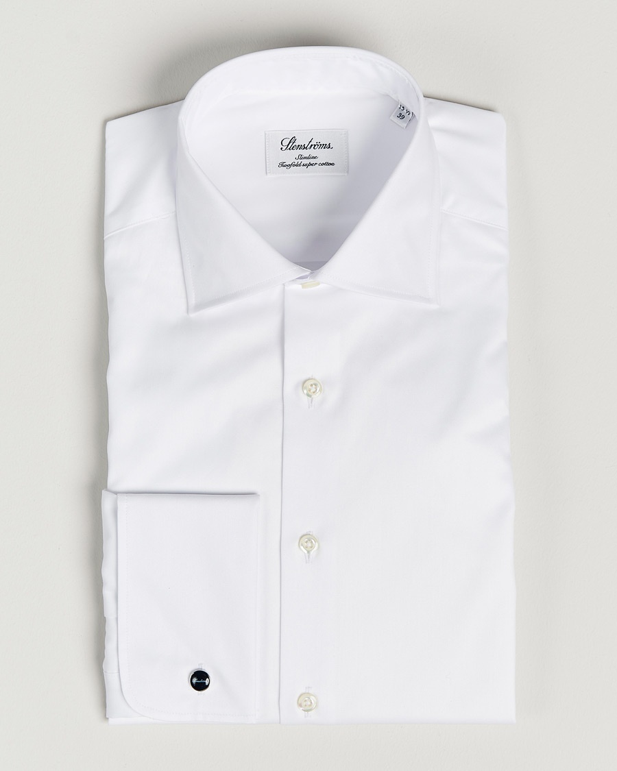 Stenströms Slimline Double Cuff White – Blanco