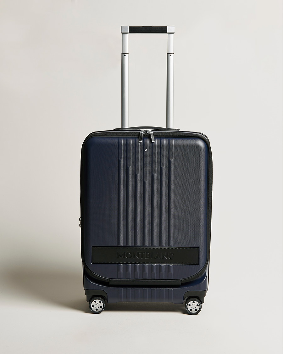 Montblanc Trolley Cabin w. Pocket 4 Wheels Blue – Azul