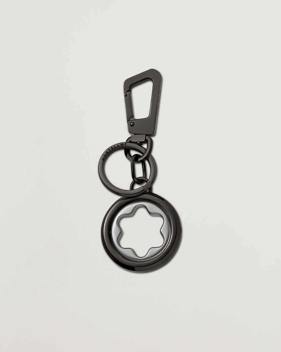 Montblanc Meisterstück Spinning Emblem Key Fob Black – Negro