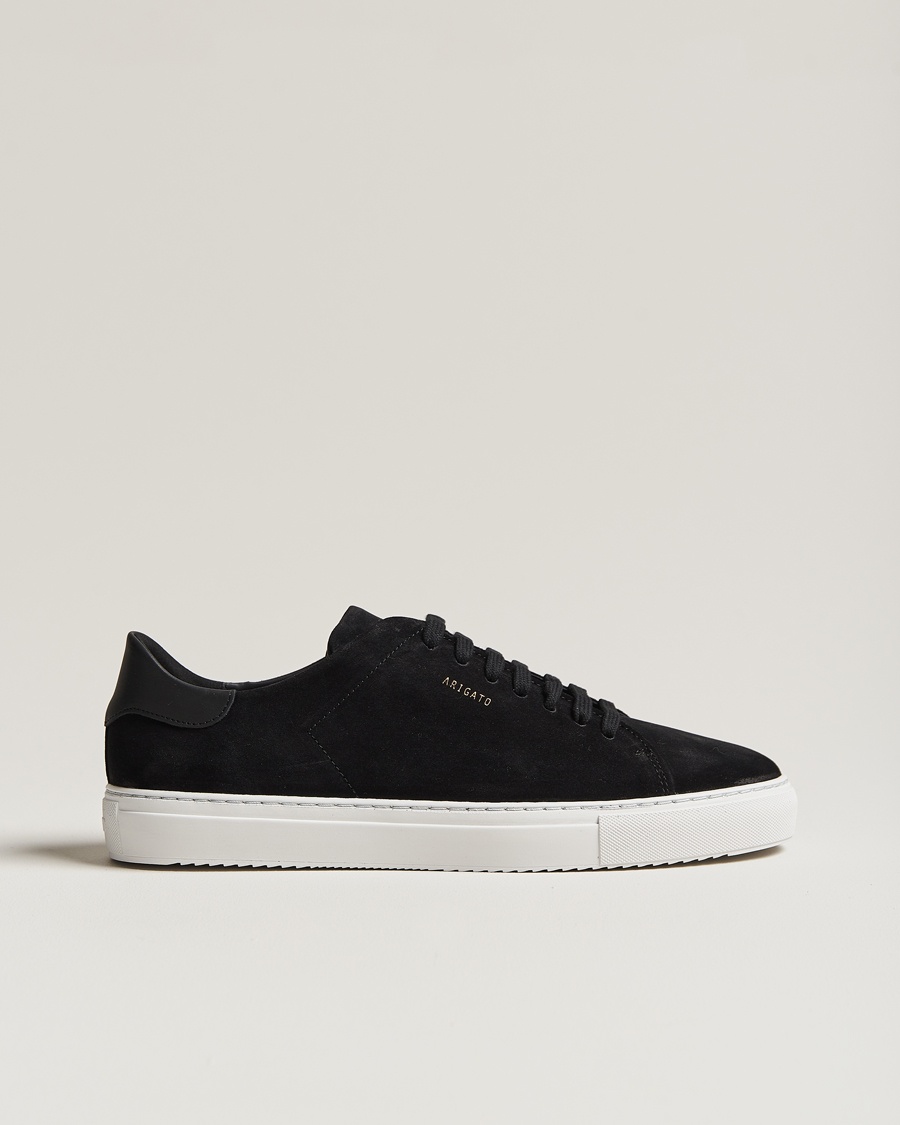 Axel Arigato Clean 90 Suede Sneaker Black – Negro