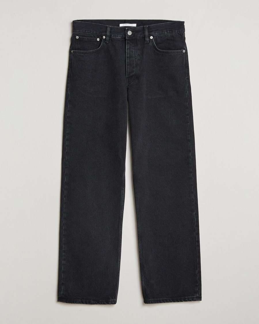 Sunflower Loose Jeans Black Wash 2 – Negro