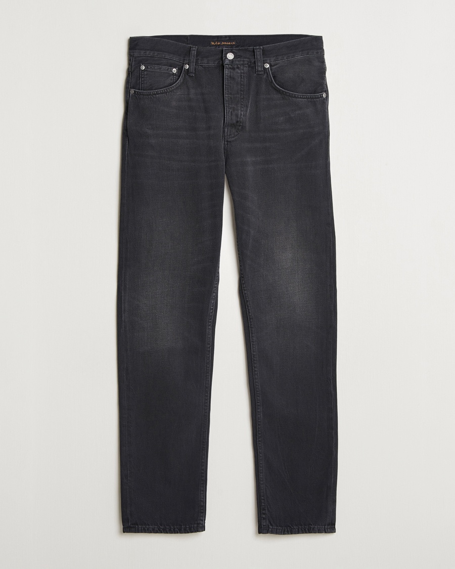 Nudie Jeans Steady Eddie II Jeans Black Change – Negro