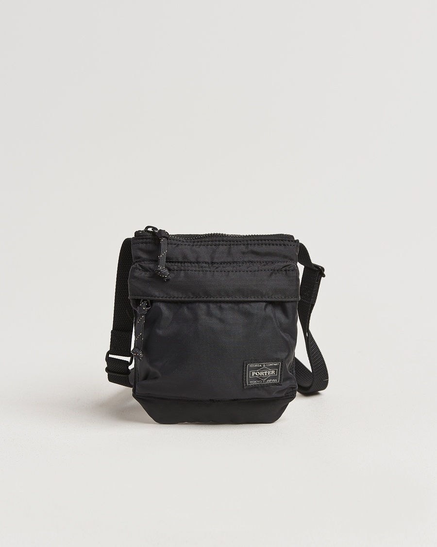 Porter-Yoshida & Co. Force Small Shoulder Pouch Black – Negro