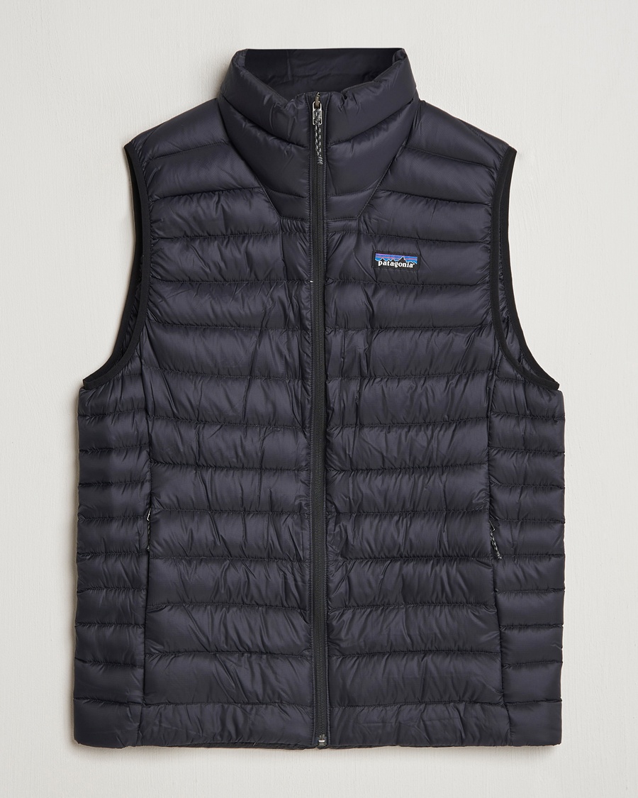 Patagonia Down Sweater Vest Black – Negro