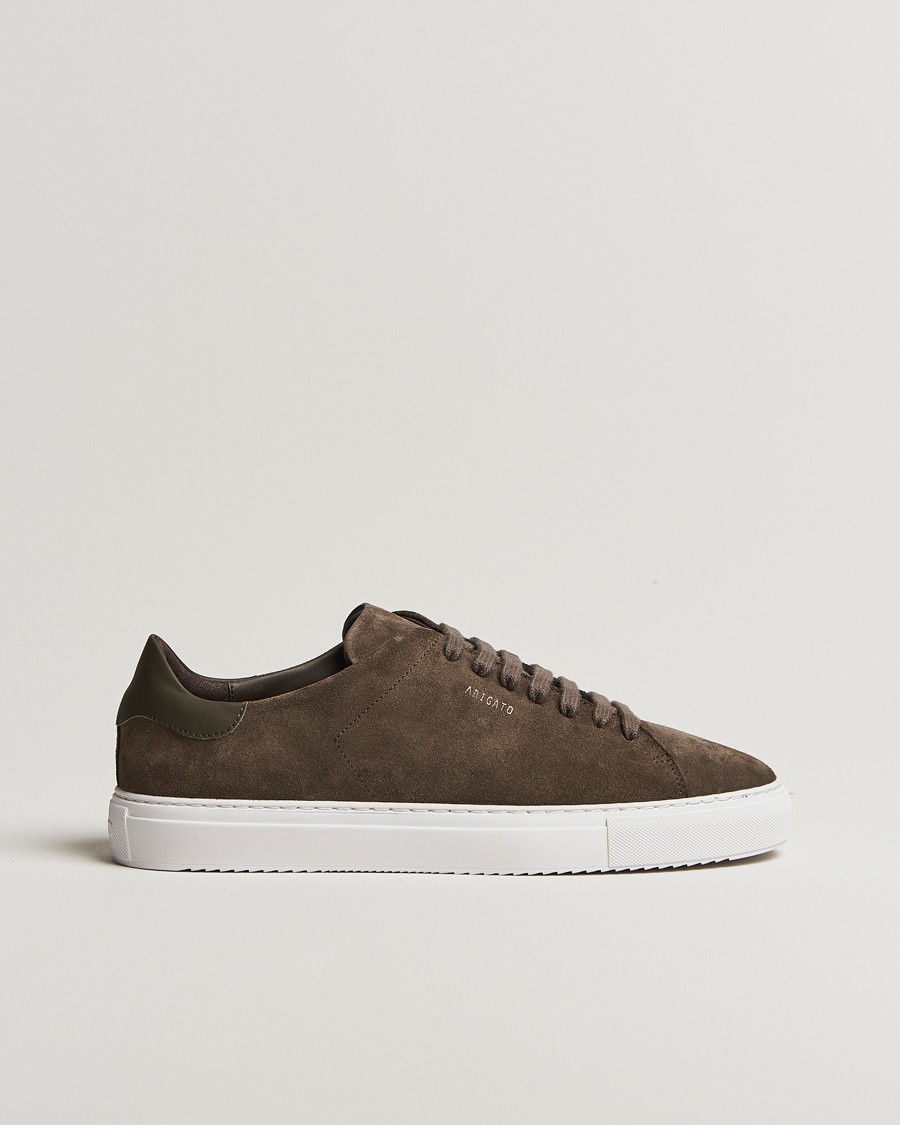 Axel Arigato Clean 90 Suede Sneaker Dark Brown – Marrón