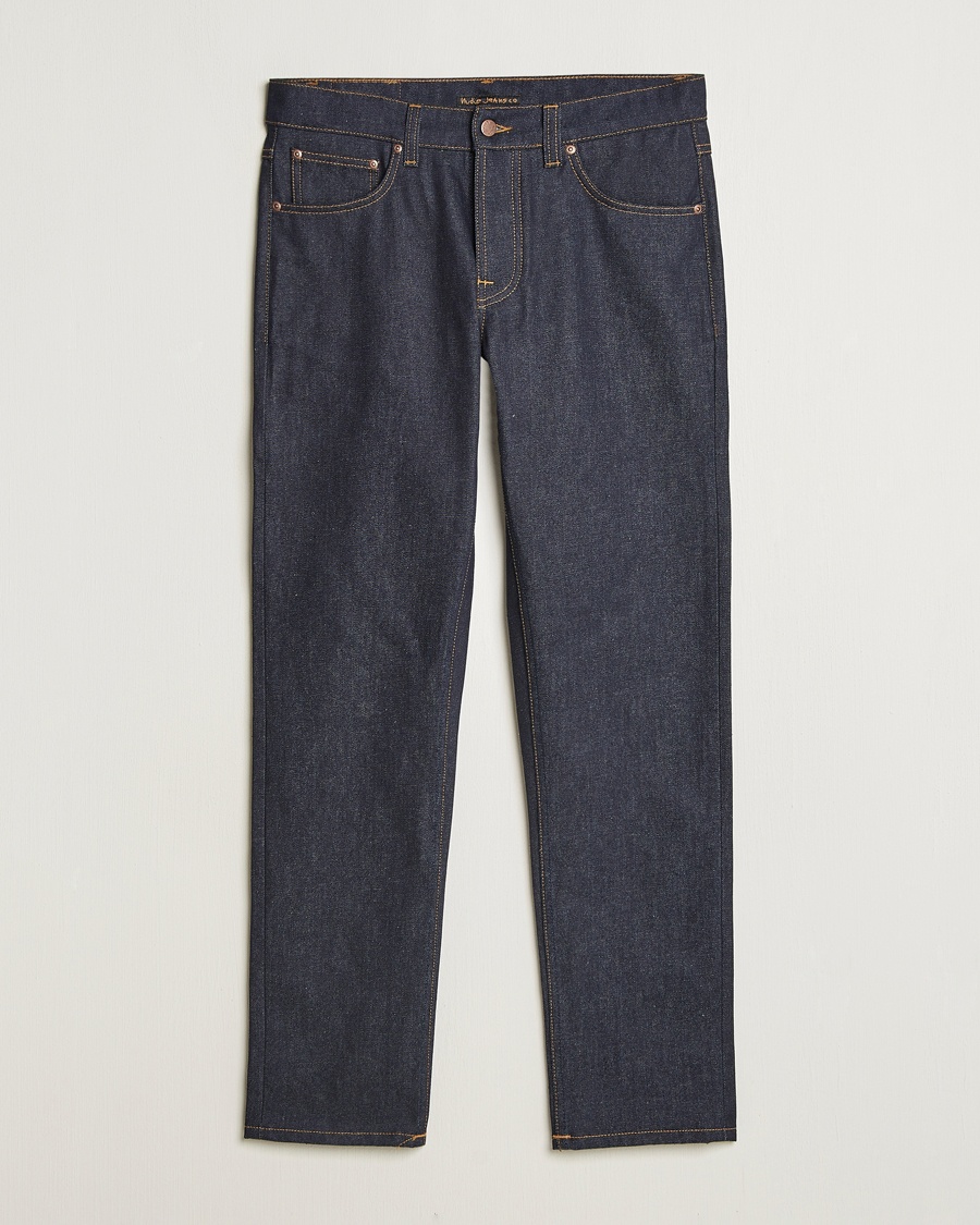 Nudie Jeans Solid Ollie Jeans Dry Abyss – Azul