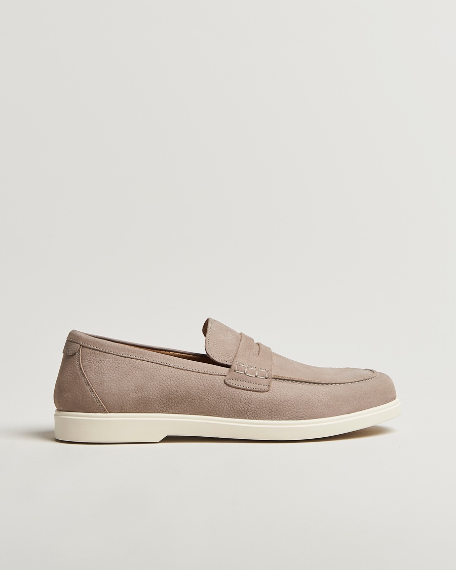 Loake 1880 Como Nubuck Loafers Grey – Gris