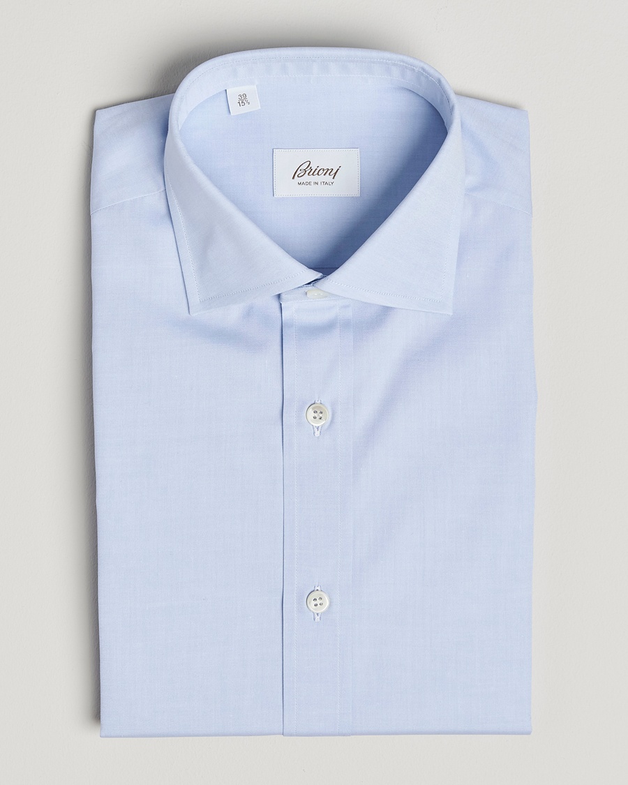 Brioni Classic Dress Shirt Light Blue – Azul