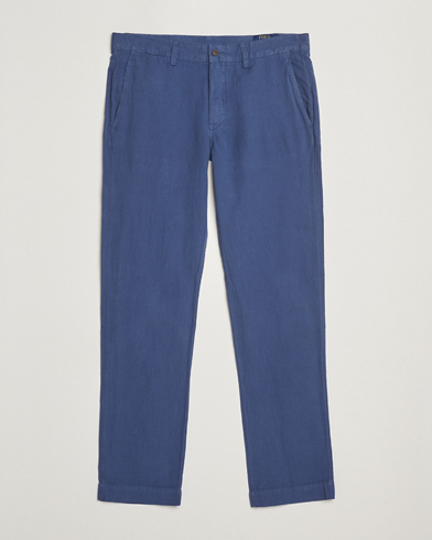 Polo Ralph Lauren Bedford Cotton/Linen Straight Fit Pants Old Royal – Azul