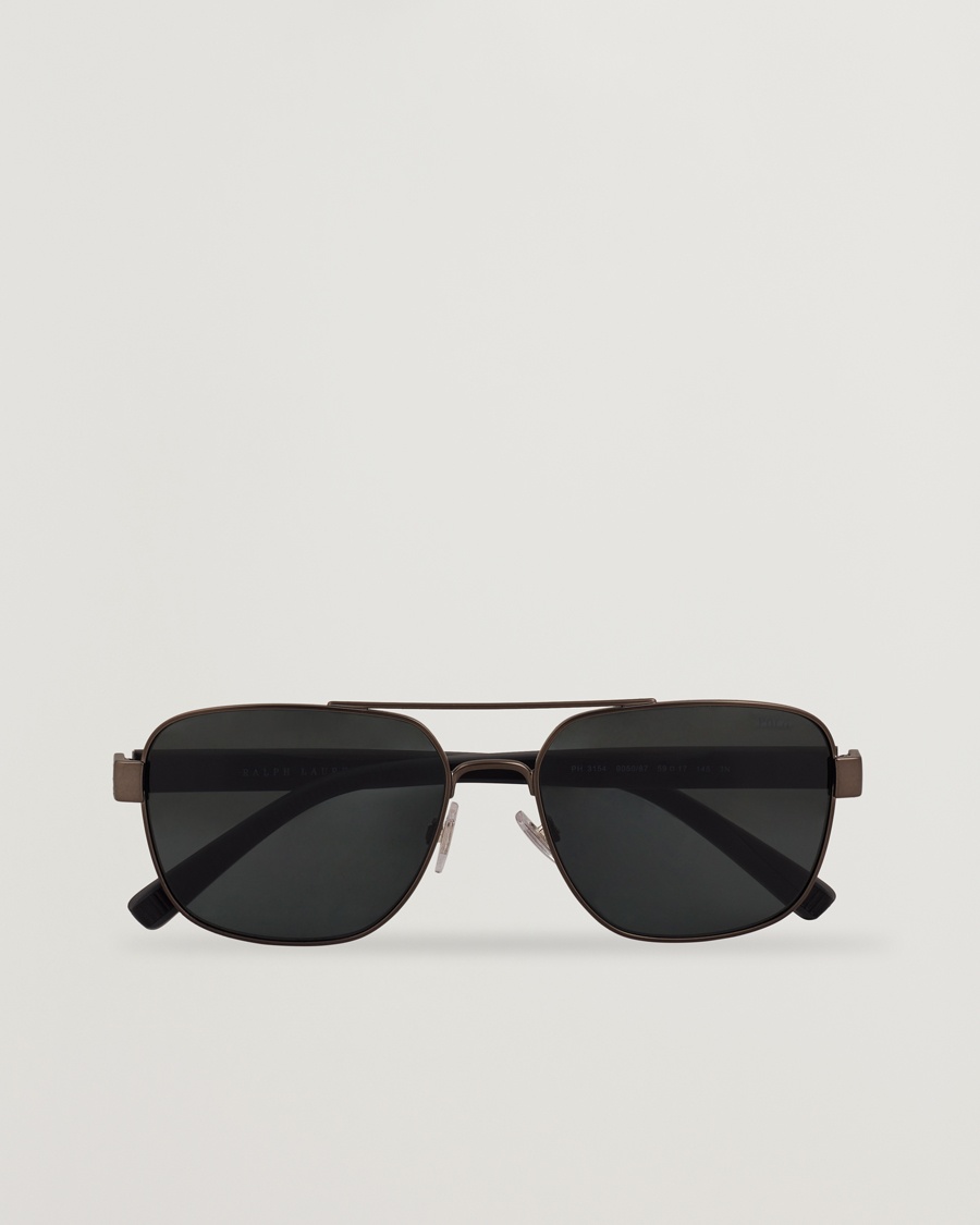 Polo Ralph Lauren 0PH3154 Sunglasses Matte Gunmetal – Gris