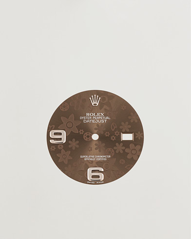 Rolex Pre-Owned Rolex Datejust 5-6 ref Flower Dial