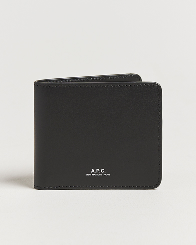A.P.C. A.P.C.Calf Leather WalletBlack – Negro