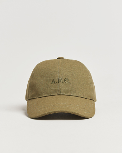 A.P.C. A.P.C.Charlie Baseball CapKhaki Green – Verde