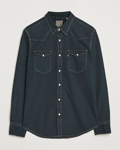 Levi's Barstow Western Standard Shirt Washed Black – Negro