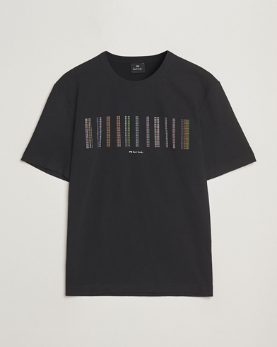 PS Paul Smith Striped Crew Neck T-Shirt Black – Negro