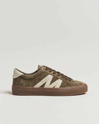 Moncler Monaco Low Top Sneakers Olive – Azul