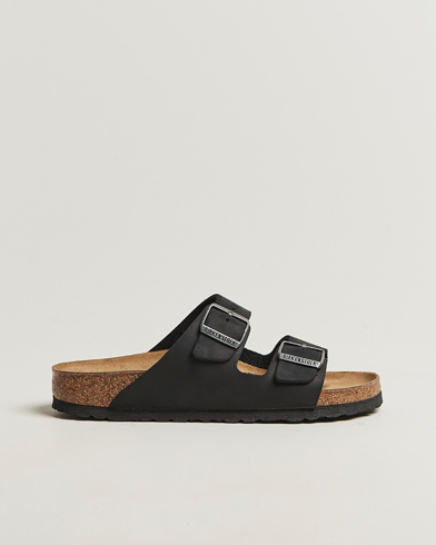 BIRKENSTOCK Woman Arizona Classic Footbed Black Oiled Leather – Negro