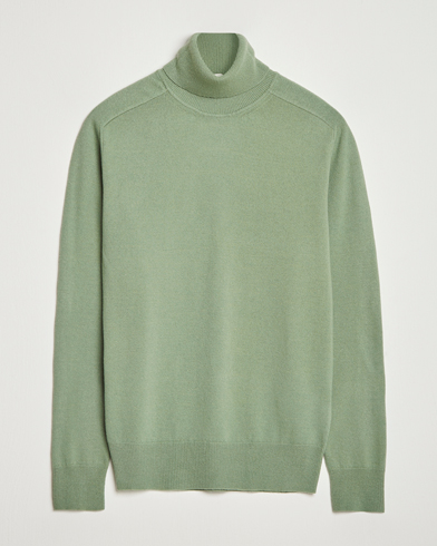Altea Wool/Cashmere Rollneck Green – Verde