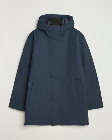 NN07 Blake Hooded Jacket Navy Blue – Azul