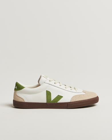 Veja Volley Sneaker White/Kiwi – Blanco