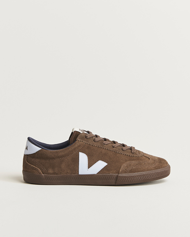 Veja Volley Suede Sneaker Eagle/Swan – Marrón