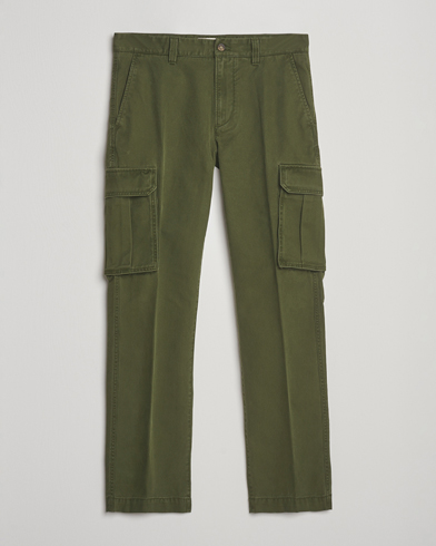 GANT Regular Fit Cotton Twill Cargo Pants Country Green – Verde