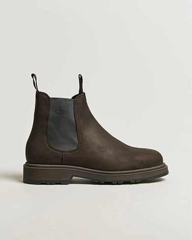 GANT Blisdor Rough Leather Chelsea Boot Dark Brown – Marrón