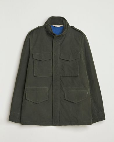 Aspesi Minifield Cotton Field Jacket Military – Verde