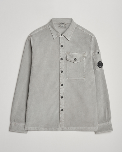 C.P. Company Corduroy Lens Overshirt Grey – Gris