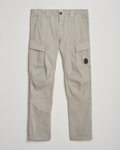 C.P. Company Stretch Satin Lens Cargo Pants Grey – Gris
