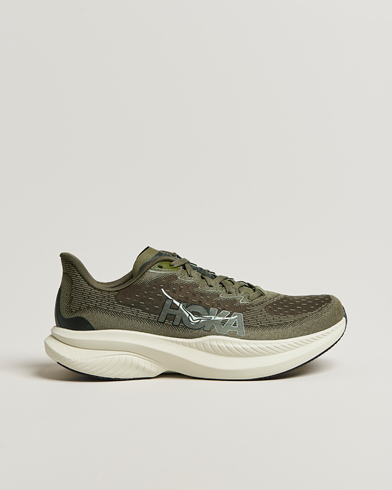Hoka One Mach 6 Running Sneakers Antique Olive/Truffle Salt – Verde