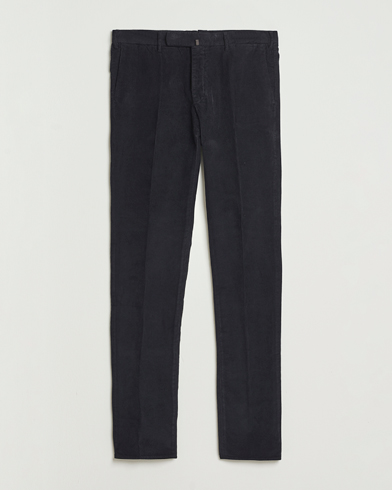 Incotex Slim Fit Baby Corduroy Trousers Navy – Azul