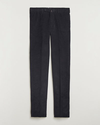 Incotex Regular Fit Baby Corduroy Trousers Navy – Azul