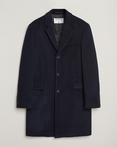 Filippa K William Wool Coat Navy – Azul