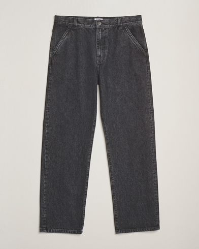 Filippa K Loose Fit Workwear Jeans Washed Black – Negro