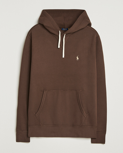 Polo Ralph Lauren RL Fleece Hoodie Nutmeg Brown – Marrón